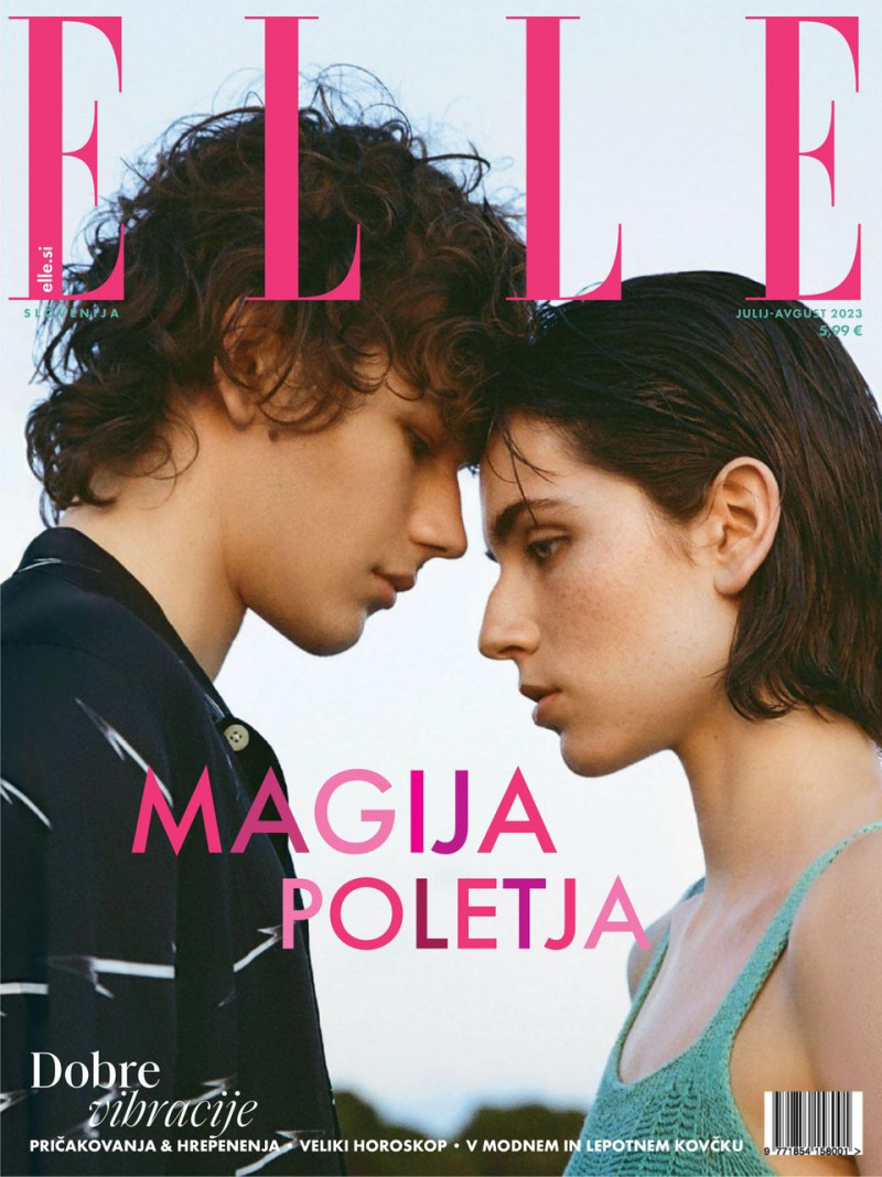  featured on the Elle Slovenia cover from July 2023