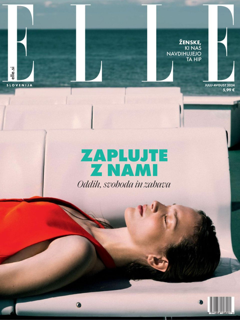  featured on the Elle Slovenia cover from July 2024