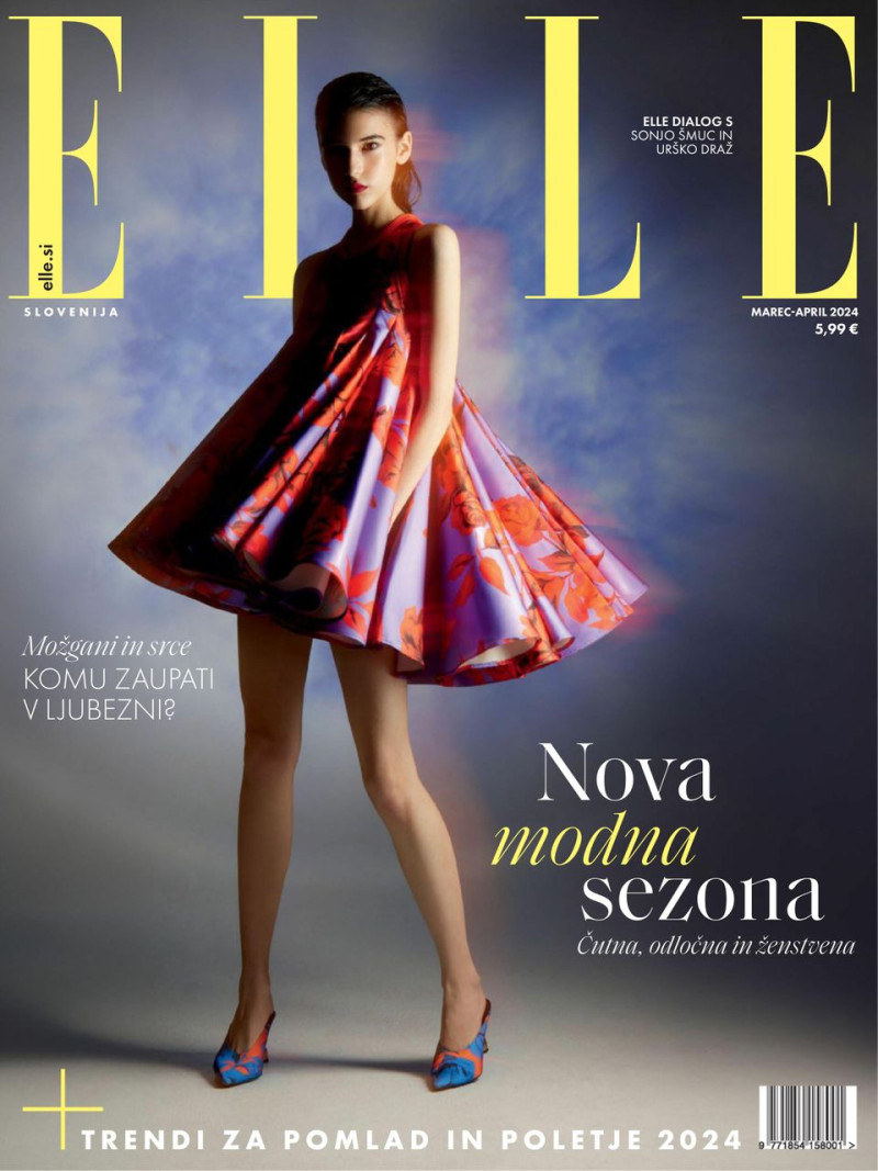  featured on the Elle Slovenia cover from March 2024