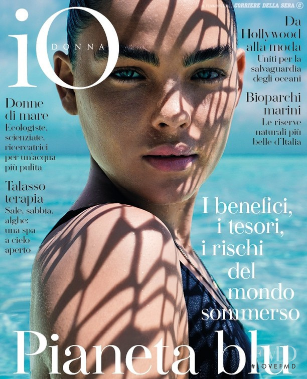  featured on the Io Donna cover from July 2020