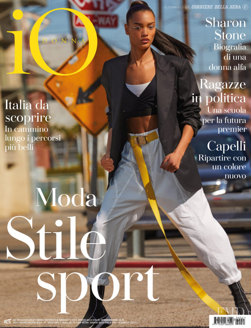 Lameka Fox featured on the Io Donna cover from May 2020
