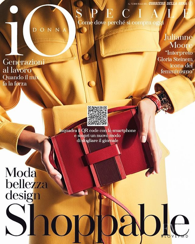  featured on the Io Donna cover from October 2020
