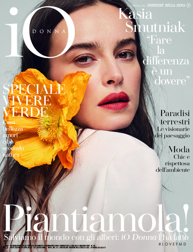  featured on the Io Donna cover from May 2021
