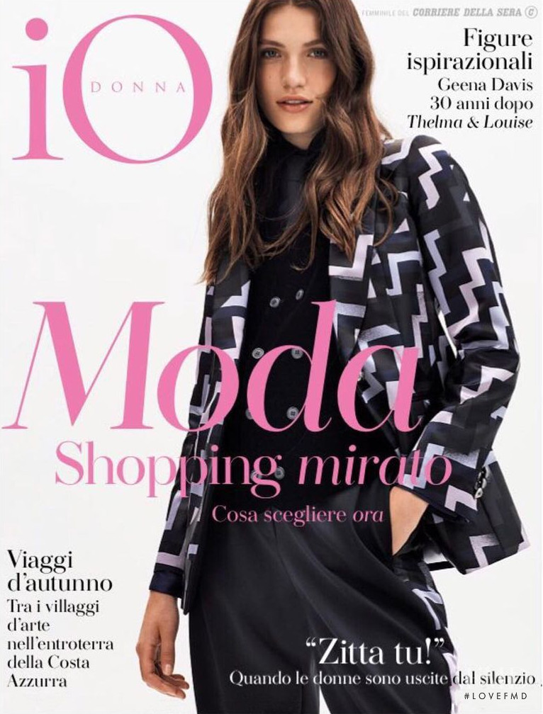  featured on the Io Donna cover from October 2021