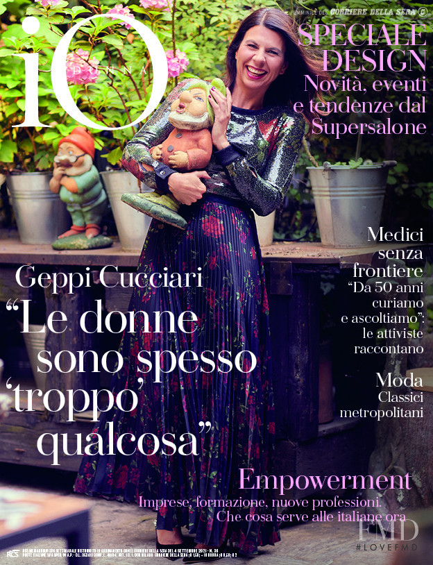  featured on the Io Donna cover from September 2021