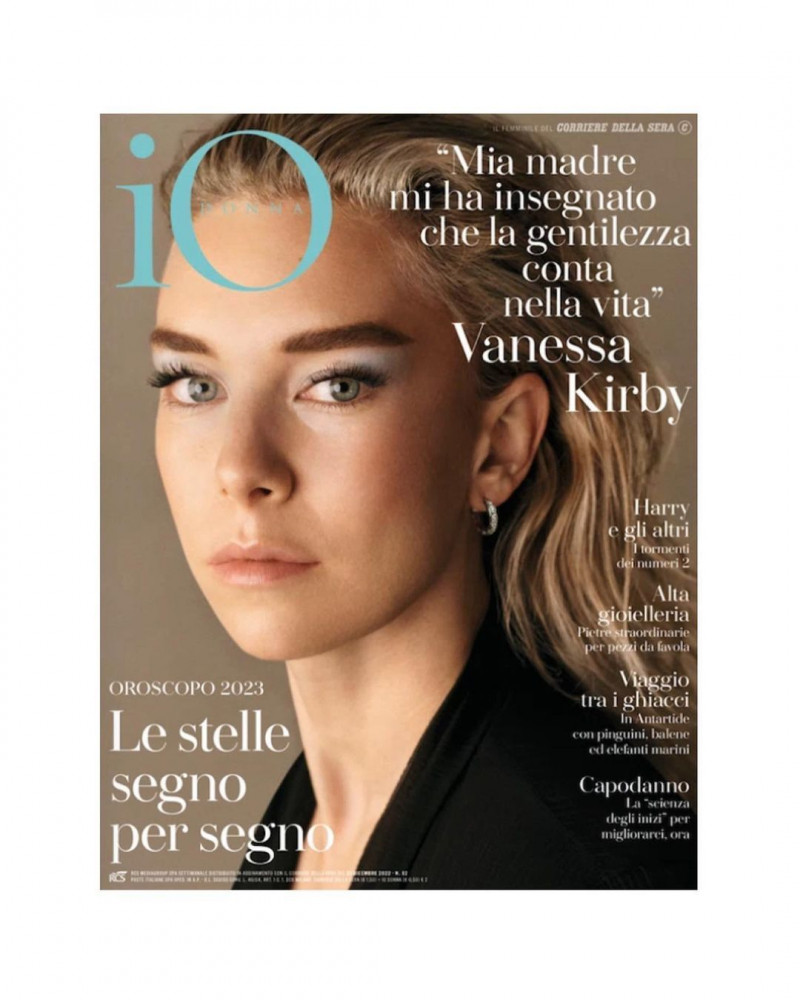  featured on the Io Donna cover from December 2022