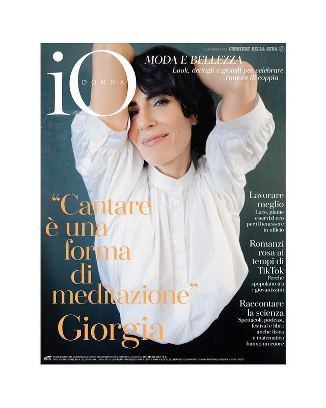  featured on the Io Donna cover from February 2023