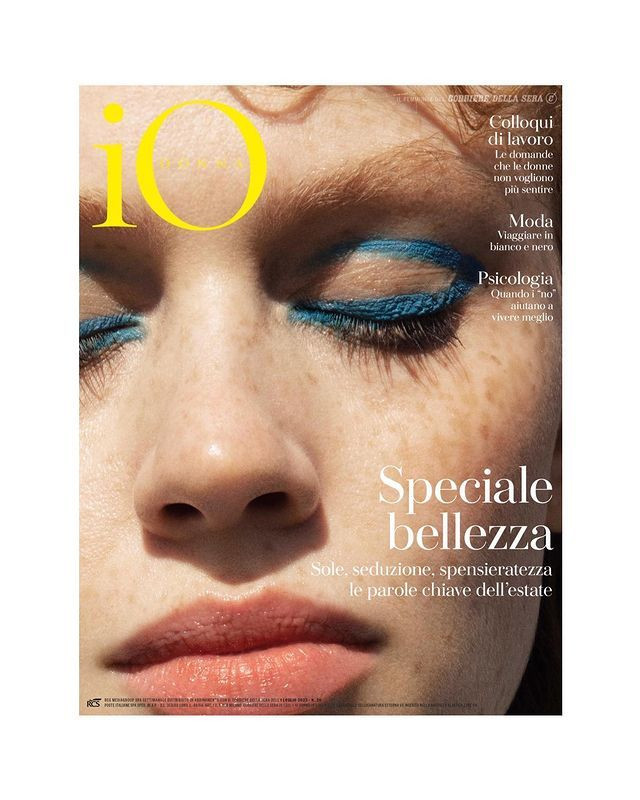  featured on the Io Donna cover from July 2023