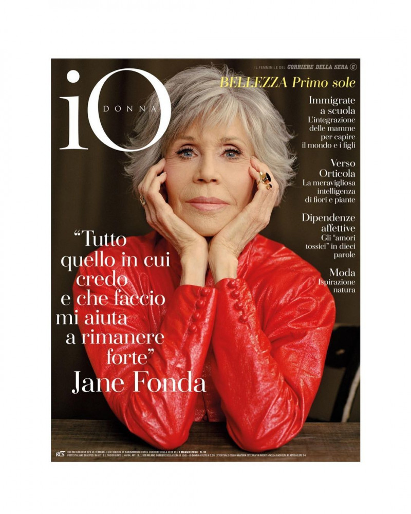  featured on the Io Donna cover from May 2023