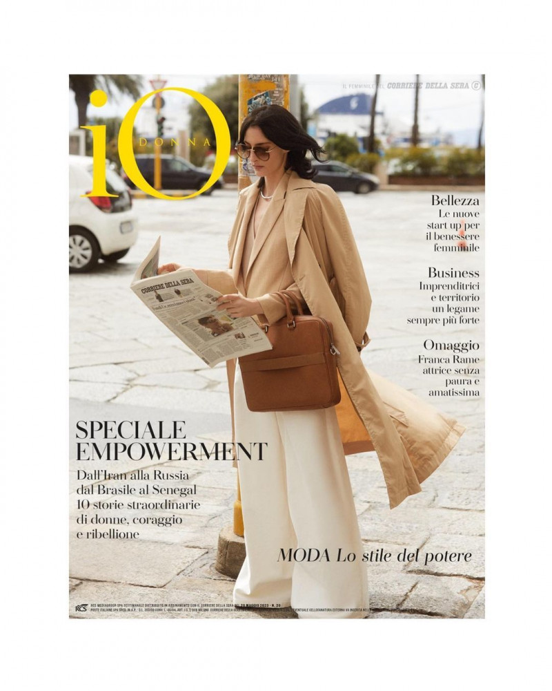  featured on the Io Donna cover from May 2023