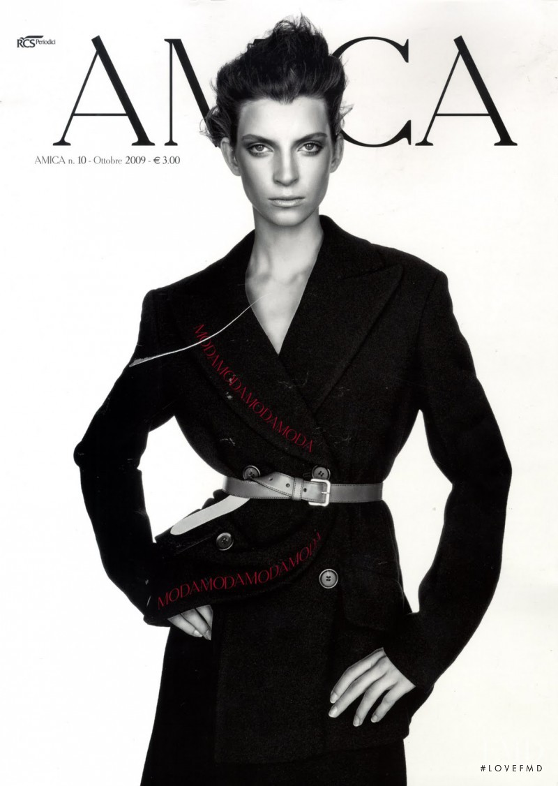 Luca Gadjus featured on the AMICA Italy cover from October 2009