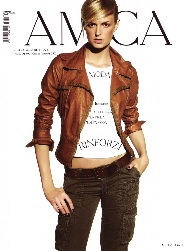 Jacquetta Wheeler featured on the AMICA Italy cover from April 2010