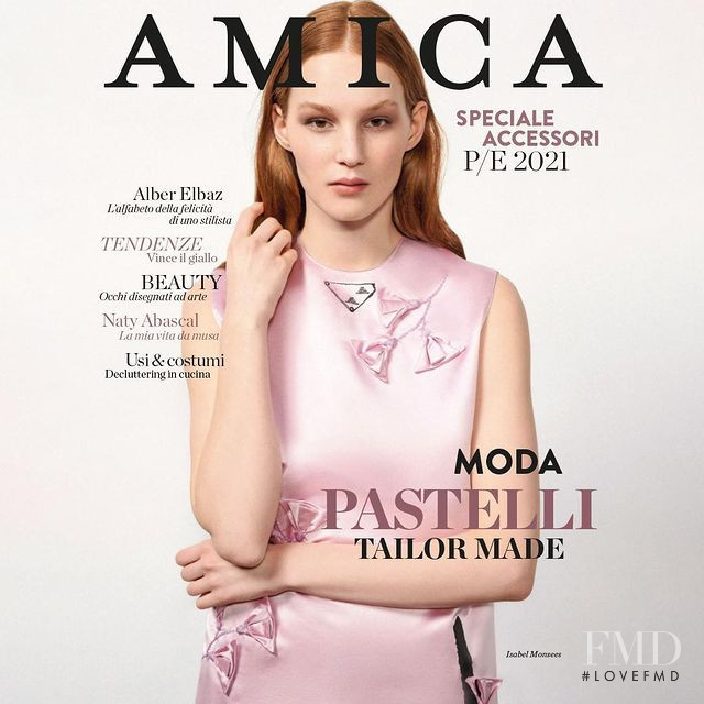  featured on the AMICA Italy cover from April 2021