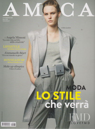  featured on the AMICA Italy cover from August 2021
