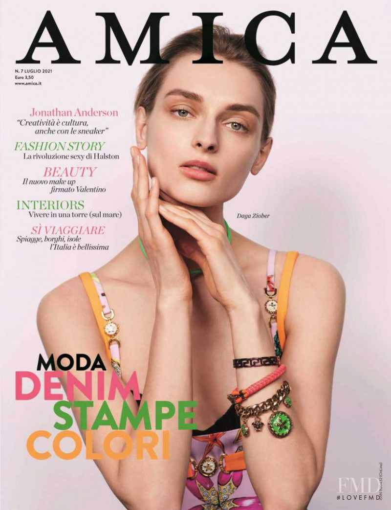 featured on the AMICA Italy cover from July 2021