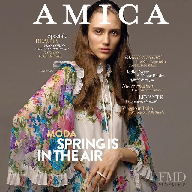  featured on the AMICA Italy cover from May 2021
