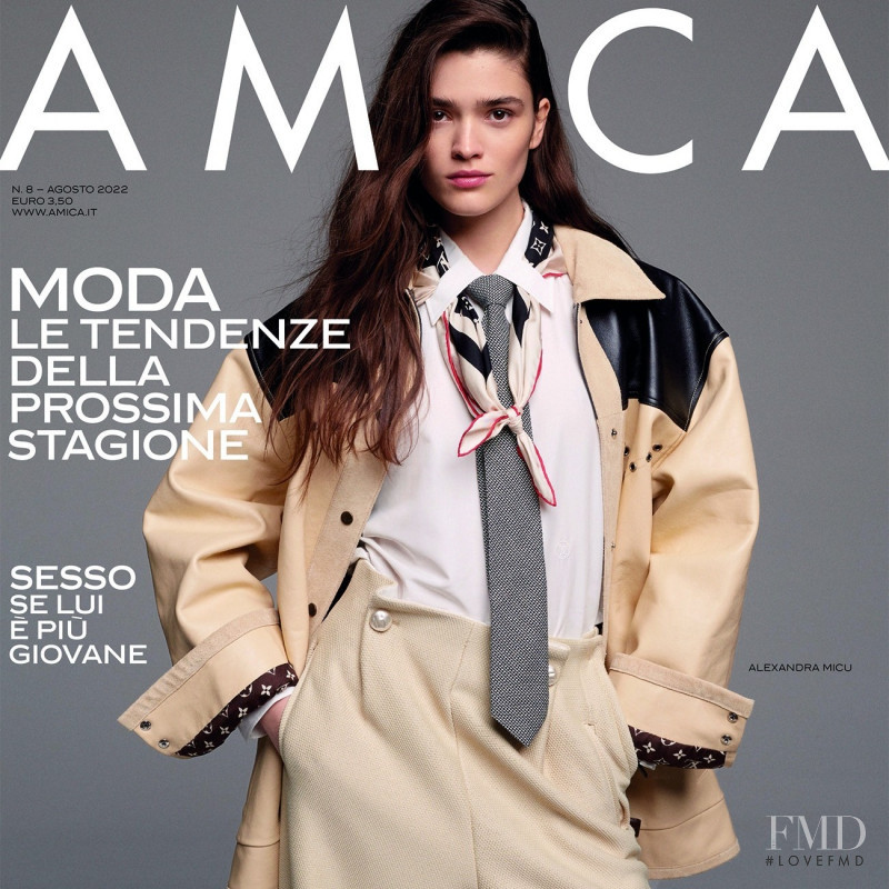  featured on the AMICA Italy cover from August 2022