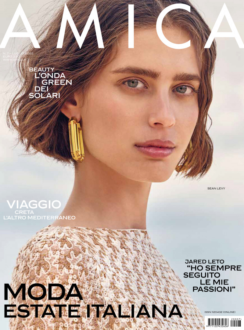 Sean Levy featured on the AMICA Italy cover from July 2022