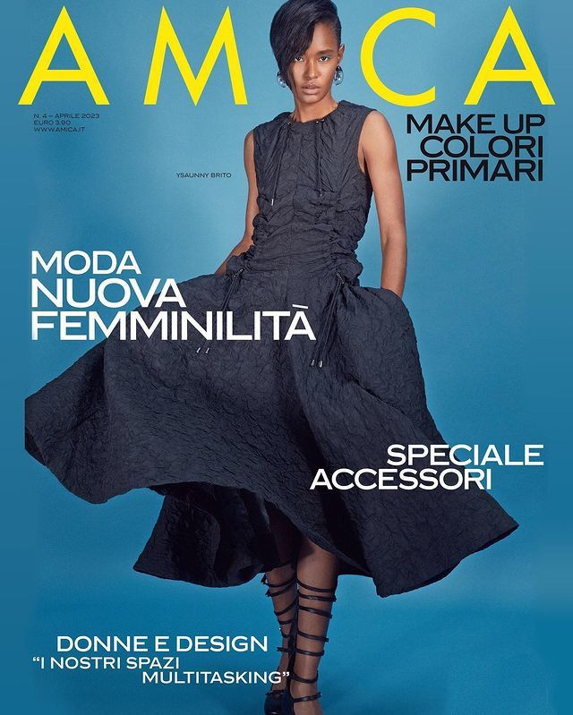  featured on the AMICA Italy cover from April 2023
