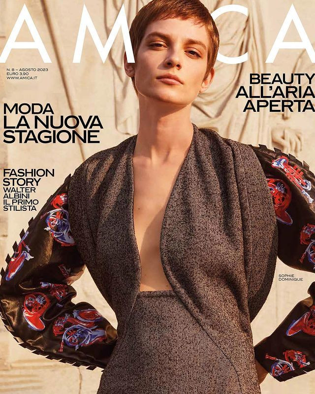  featured on the AMICA Italy cover from August 2023