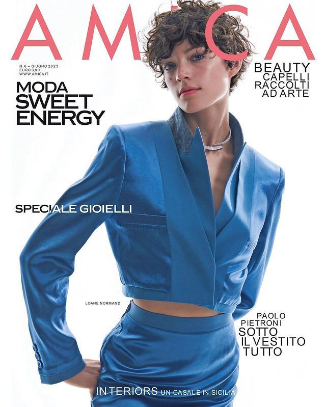  featured on the AMICA Italy cover from June 2023