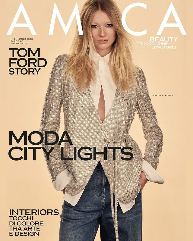  featured on the AMICA Italy cover from March 2023