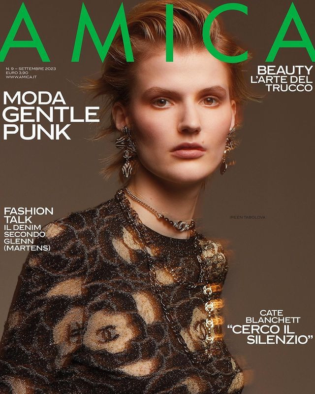  featured on the AMICA Italy cover from September 2023