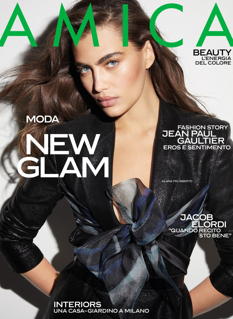 Alana Felisberto featured on the AMICA Italy cover from March 2024