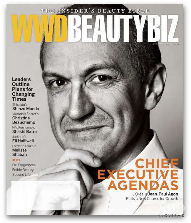 Jean-Paul Agon featured on the WWDBeauty Inc cover from May 2007