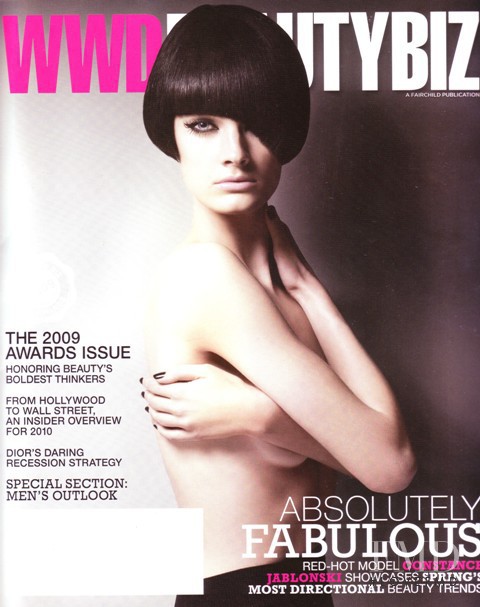  featured on the WWDBeauty Inc cover from December 2009