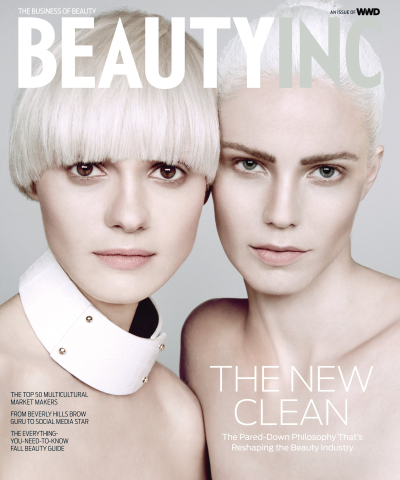 Nora Vai featured on the WWDBeauty Inc cover from August 2015