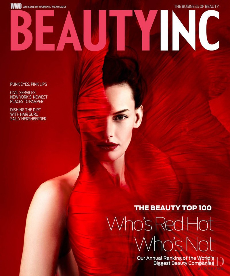 Amanda Murphy featured on the WWDBeauty Inc cover from May 2015