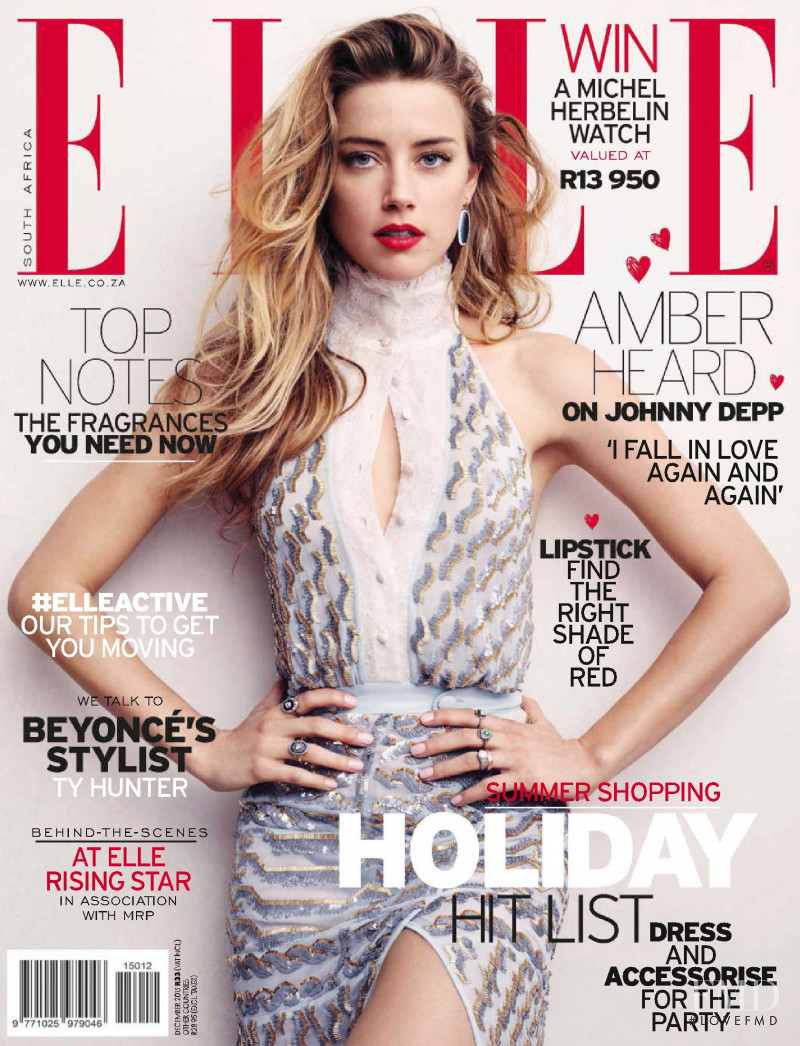  featured on the Elle South Africa cover from December 2015