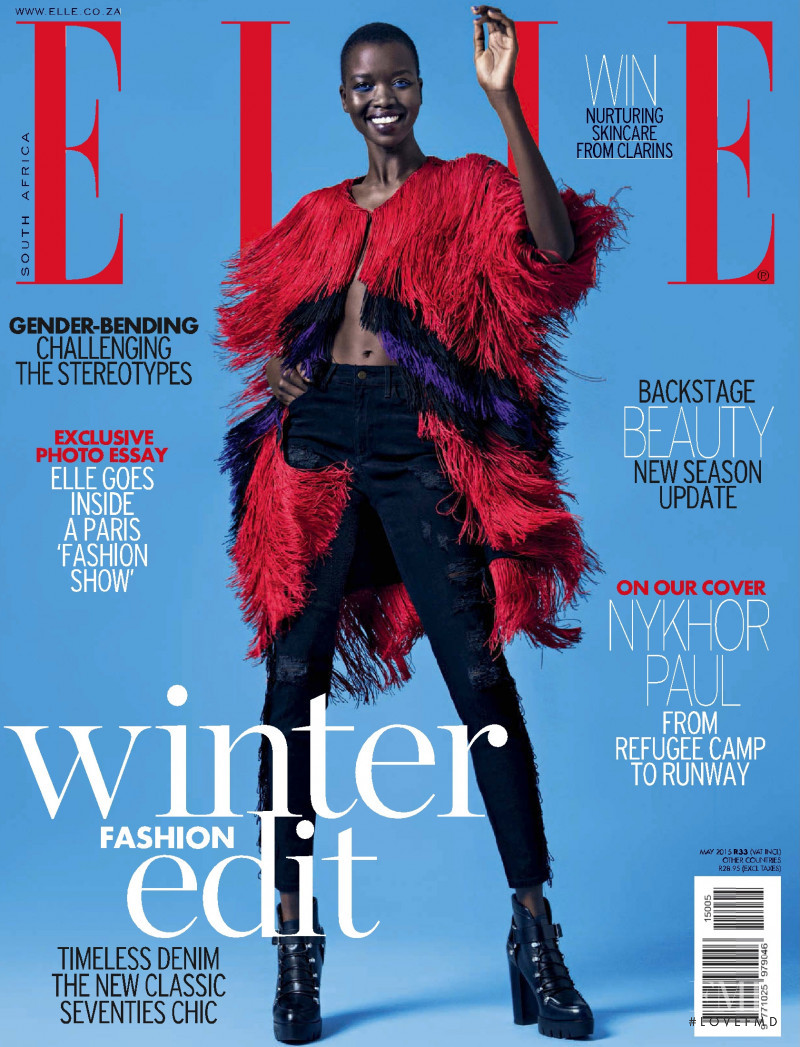  featured on the Elle South Africa cover from May 2015
