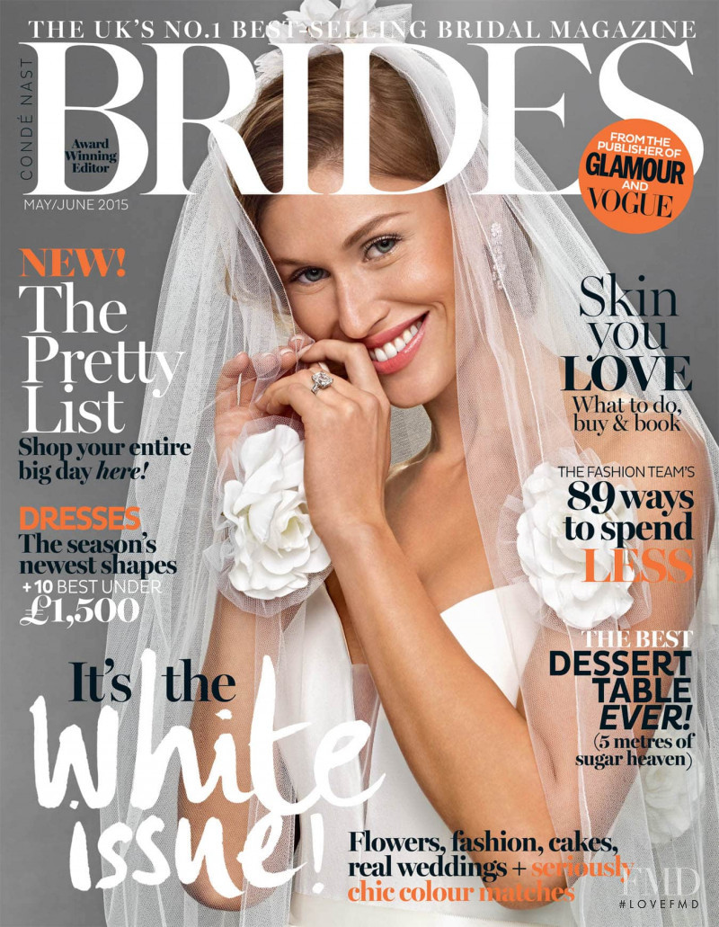  featured on the Brides UK cover from May 2015