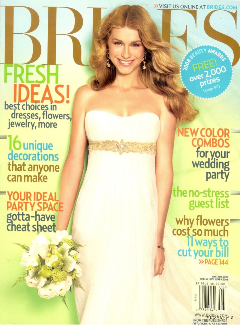  featured on the Brides USA cover from May 2008