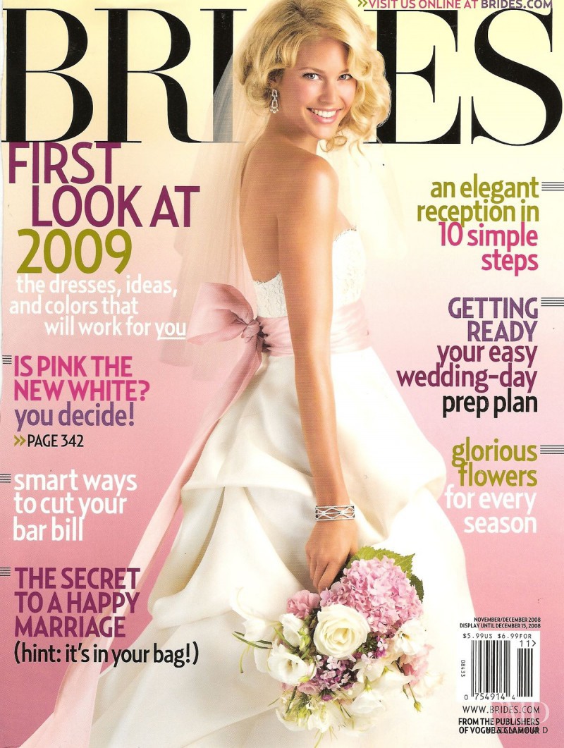  featured on the Brides USA cover from November 2008