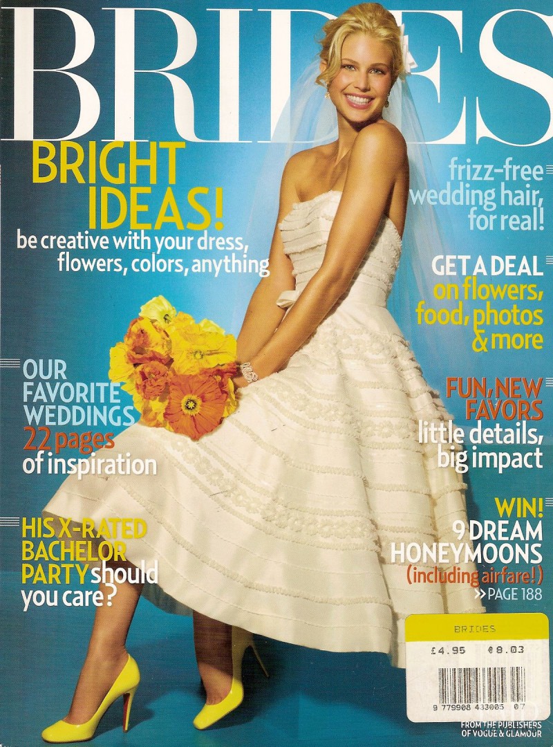  featured on the Brides USA cover from August 2009
