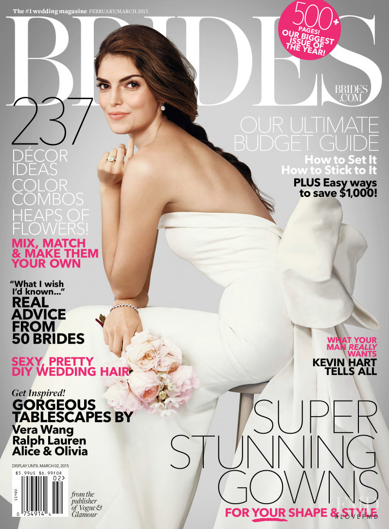  featured on the Brides USA cover from February 2015