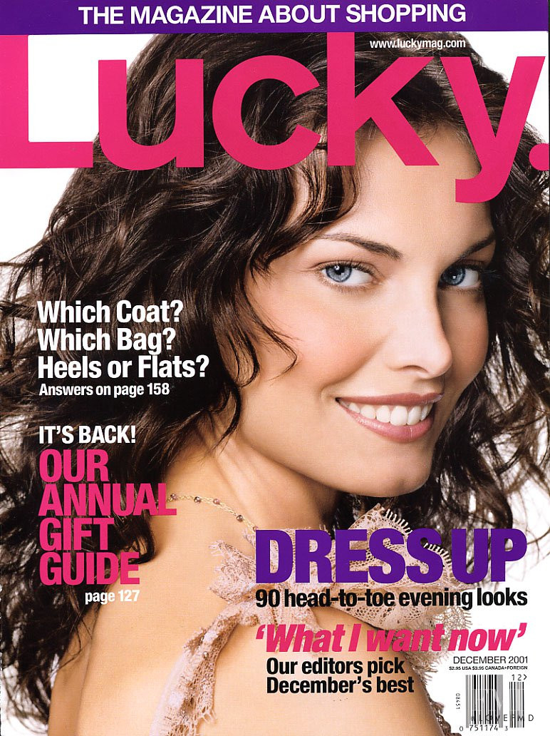 Gretha Cavazzoni featured on the Lucky screen from December 2011