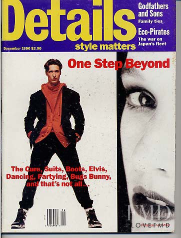  featured on the Details cover from December 1990