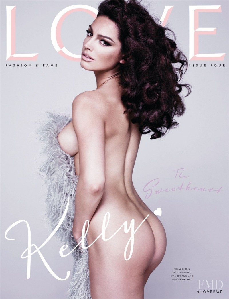Kelly Brook featured on the LOVE cover from September 2010