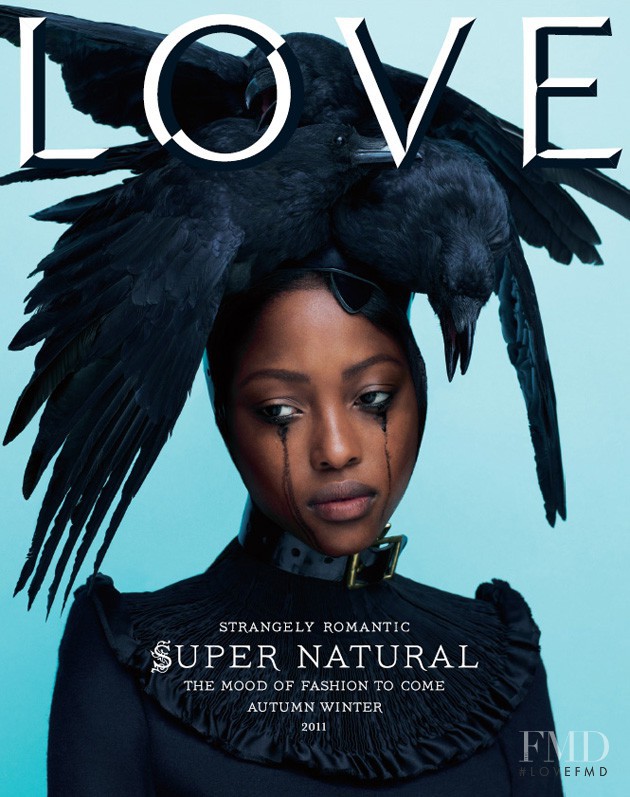 Nyasha Matonhodze featured on the LOVE cover from September 2011