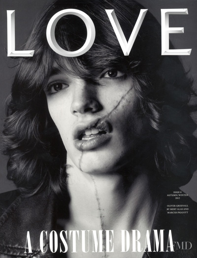 Oliver Greenall featured on the LOVE cover from September 2012