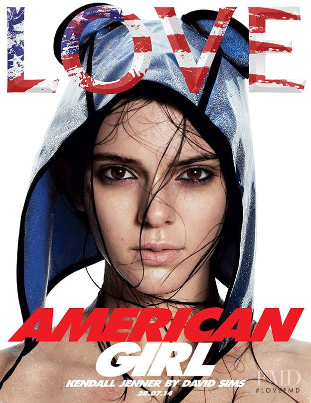 Kendall Jenner featured on the LOVE cover from September 2014