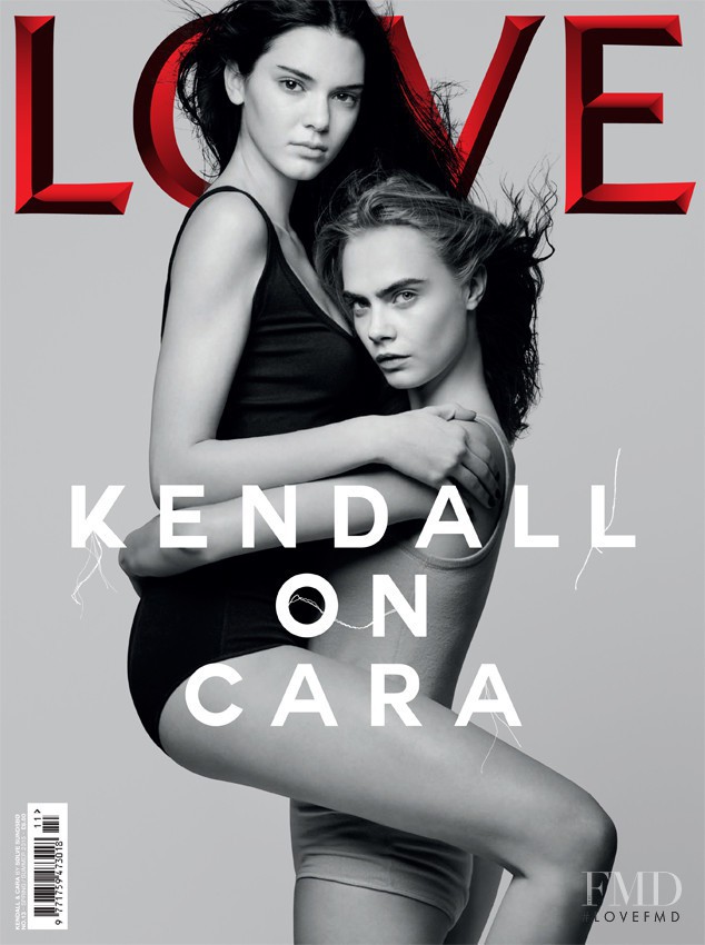 Cara Delevingne, Kendall Jenner featured on the LOVE cover from February 2015