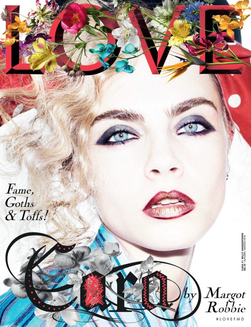 Cara Delevingne featured on the LOVE cover from September 2016