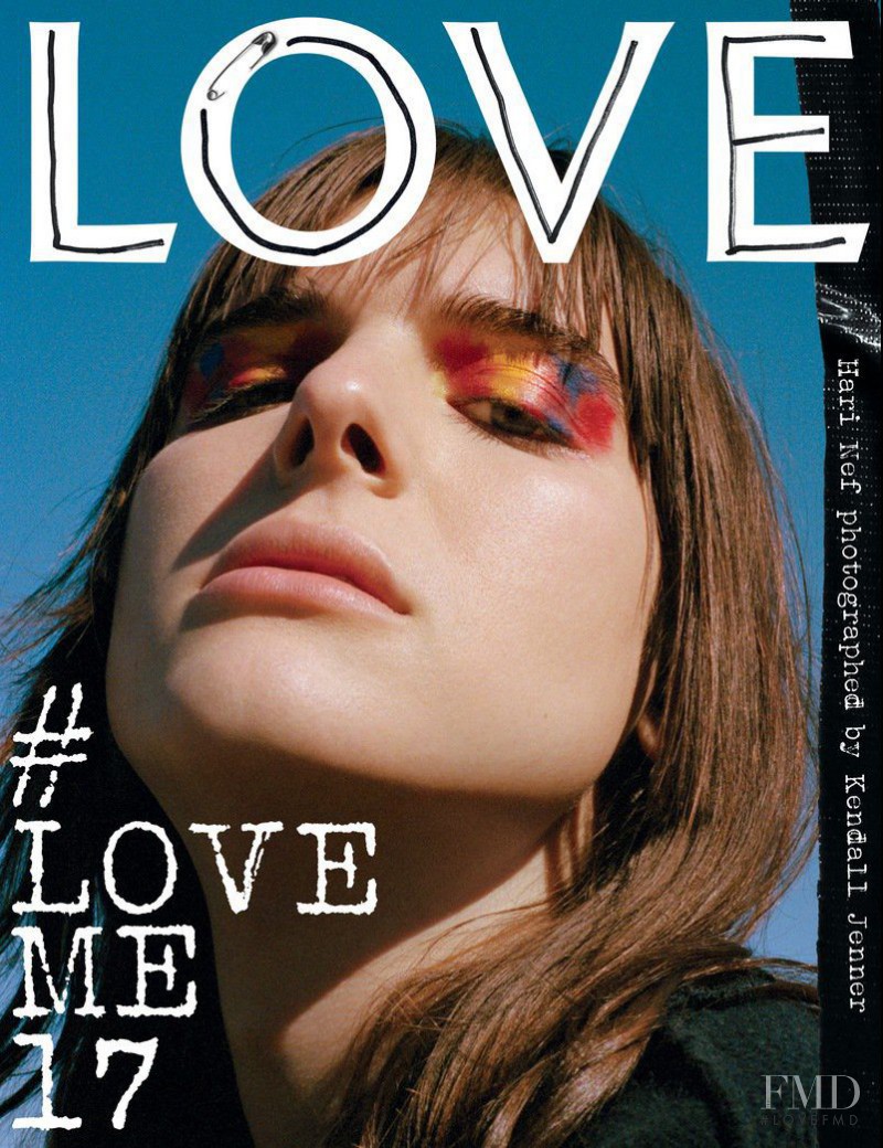 Hari Nef featured on the LOVE cover from February 2017