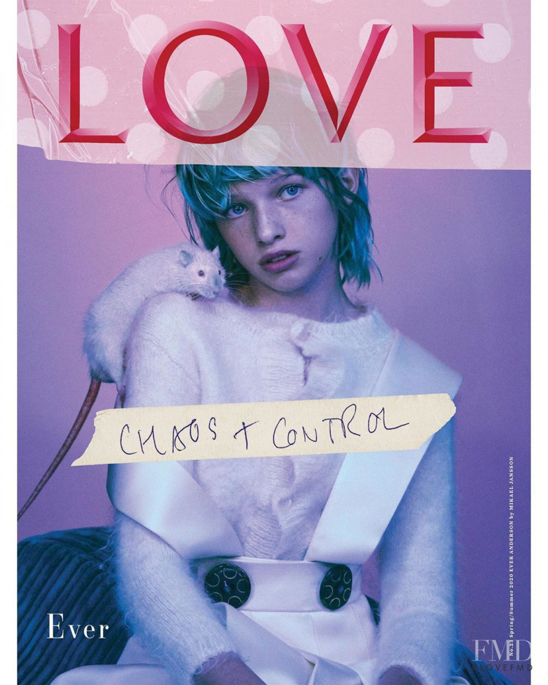 Ever Anderson featured on the LOVE cover from February 2020