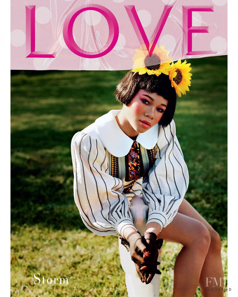 Storm Reid  featured on the LOVE cover from February 2020